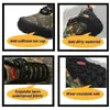 Уличная обувь Сандалии 2021 Мужская тактическая обувь Высокие походные прочные водонепроницаемые противоскользящие кроссовки для альпинизма на открытом воздухе Тактические низкие ботинки YQ240301