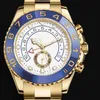 Heren designerhorloges automatisch goud mechanisch horloge maat 44 mm roterende keramische ring automatisch opwindmechanisme 914L fijn s191S