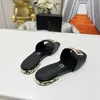 أعلى جودة المصمم الجمال رأس الصنادل الشهيرة ميدوسا Slippers Lwo Heel Shoes Luxury Sandale Leather Fashion Women 322433