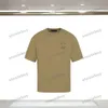 Xinxinbuy Mannen designer Tee t-shirt 2024 Parijs Brief borduren patroon 1854 korte mouw katoen vrouwen blauw zwart rood S-2XL