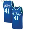 Maillots de basket-ball pour hommes et enfants, Luka Doncic Dirk Nowitzki, rétro Maverick, édition WearH24350588