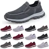 Un beau-parent pour hommes âgés d'été neuf et printemps doux Sole Casual Gai Women's Walking Shoes 39-44 47 331