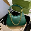 10A Högkvalitativ designer Bag Women Luxury Shoulder Bag Chain Handbag Crossbody Bag Women Classic New Moon Wallet 02