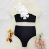 Sexy Bikinis Hohe Taille Ruffe Printe Bademode Frauen Badeanzug Push-Up Badeanzug 2023 Brasilianische Bikini Set Sommer Beachwear 240223