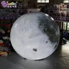 atacado 6mD (20 pés) com soprador publicidade popular personalizada iluminação inflável bola de lua brinquedos esportes inflação modelo de planeta para decoração de eventos de festa