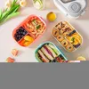 Servies Lunchbox Container Draagbaar Voor Kinderen Kinderen Outdoor Camping Picknick Salade Fruit