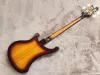 Özel Fabrika Rickeck 4003 Sunset Renk Elektrik Bas Gitar, Çift Çıktı Anında Teslimat