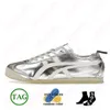 Onitsukass tiger mexico 66 designer casual skor kvinnor män utomhus mantel grön grädde koriantro grön silver off gul beige sneakers mode slip-on loafers sport