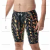 Men's Swimwear Men Swim Swimming Trunks Professional Surf Beach Uv Protection Gym Endurance Athletic Training Tights Shorts