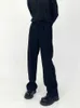 Pantalon pour hommes M7 pantalon d'été noir cleanfit haut de gamme pour hommes avec un drapé polyvalent, coupe étroite décontractée, pantalon formel à jambe droite