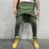 2019 Jumpsuits Overalls Men Bib Jeans Denim Suspender Romper byxor nya män Casual Streetwear Pockets Sexig Slim Skinny totalt C1123