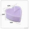 Candles 3/5PCS Heart Shaped Aromatherapy Candle Proposal Birthday Party Decoration Random Color