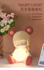 Nordic Cartoon Harts Doll Table Lamp Childrens Room Bedside Desk Lamp Girl Princess Bedroom Living Room Decoration Holiday Gift 240227