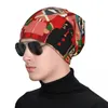 Berets Nussknacker, stilvolle Stretch-Strick-Slouchy-Beanie-Kappe, multifunktionale Totenkopfmütze für Männer und Frauen