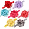 Hair Accessories 1PC Delicate Elastic Nylon Headband Toddler Artificial Flower Head Bands Born Infant Po Shoot Kids Baby