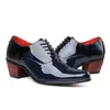 Klädskor med bilder bundna formella för man barn Eleganta mäns sneakers Sport Shoess Small Price Lux Tines