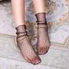 Women Socks Transparent Sexy Mesh Summer Ultrathin Silk Fashion Breathable Hosiery Casual Comfortable Solid Color