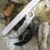 Çelik sap mekanik kamp hayatta kalma Yüksek sertlik pençesi açık katlanır bıçak 168170