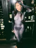 Dress 3D Body Print Maxi Dress Women Y2K Aesthetic Full Sleeve Unique BodyShaping Attirewear Robe Stunning Lady Party Clubwear