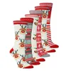 Kobiet Socks Christmas Men's and Women's Stockings spersonalizowany bawełna w roku dekoracji rur