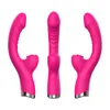 Höftsugvibrator med 10 frekvens Stark vibration Dual Head Masturbation Vibrator Kvinnlig vuxen sexuell sexleksaker Produkter 231129