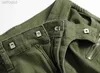 Men's Jeans GODLIKEU Mens Motorcycle Green Black Skinny Biker Moto Designer Urban Jogger Denim Pants 240305