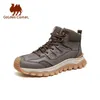 Outdoor-Schuhe Sandalen GOLDEN CAMEL Outdoor-Wanderschuhe Lässige Herren-Winterstiefel mit dicken Sohlen Sport-High-Top-Trekkingschuhe für Herren 2023 Herbst Neu YQ240301