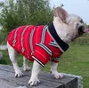 Dog Apparel Pet Clothing Dog Stripe POLO Shirt French Bulldog Clothes Medium Small Teddy Marcis Corgi