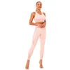 Hoge Taille LeggingsSport Bh Vrouwen Naadloze Yoga Set Fitness Kleding Gym Suits Workout Kleding Vrouw Jogging Sportwear 240226