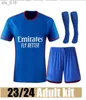 قمصان كرة القدم Lyon لكرة القدم Jersey Maillot de Foot Caqueret OL 2023 2024 Home Shirt Aouar Barcola Castello Cherki Boateng Gusto Man Kids Kit Set Equipmenth2435