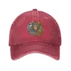 Ball Caps Armenia Chiteaux Armoises Tenues Unisexe Baseball Denim Chapeaux Denim Cap Classic Outdoor Activités Snapback Hat