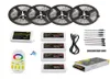 5050 RGBW Led Strip kit WIFI Remote Controller 20M 12V Waterproof ip65 Dimmable24G Controller and 20A Power supply6983659