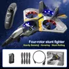 RC Aereo telecomandato 24G Fighter Hobby Aereo Aliante Schiuma EPP Giocattoli drone Regali per bambini drop ship 240228