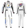 Anpassningsbara karting kostymer vindtät motokost för klädkapp för Kart Racing Jumpsuit Moto Child Racing 240227