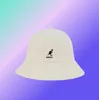 Kangaroo Kangol Fisherman Hat Sun Hat Sunscreen Embroidery Towel Material 3 Sizes 13 Colors Japanese Ins Super Fire Hat AA2203127049857