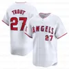 Mike Trout 2024 Aniołów Jersey Miguel Sano Aaron Hicks Rendon Taylor Ward Logan O'Hoppe Hunter Renfroe Los Angeles Drury Patrick Sandoval Phillips Jo Adell