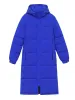 Parkas Winter Coat Lågt pris till försäljning ned bomullsjacka 2023 Ny mode koreansk lång lös tjock värme huva Parkas -kappa