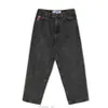 Skate Boy Jeans Designer Skater Jeans Wide Leg Loose Blue Denim Casual Pants
