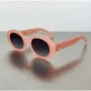 Sonnenbrille 2023 Retro-Katzenaugen-Sonnenbrille für Damen CEs Arc de Triomphe oval Französisch hochwertig neu