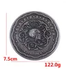 Kreki Film John Wick Coin Skull Blakin Klawka Cosplay Blood Marker Keanu Reeves Badge Can Otwarta 1: 1 Props Akcesoria Prezent Kolekcja