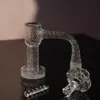 NUOVO set unico di banger al quarzo terp slurper per fumatori Frullatore dab rig bong con incisione a stella completamente saldato con canna lunga