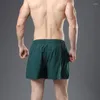 Running Shorts Men's Activewear Jogging Sweatpants Sweat Absorption Sportswear Short Pants Male Gym Quick Dry Trunks Clothing