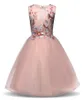 Retail kids New Style Flower Girls Dress Summer Baby Girl For Wedding Girls Party Dress Beautiful Princess Dress for Girl2073732