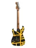 Bumblebee Serie a strisce nere/gialle Relic Pup Floyd Rose Fat Bras Chitarra elettrica