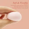 50pcs Super Soft Cherry Darling Peach Steamed Bread Beauty Makeup Egg Powder Puff Sponge Beauty Tools Gifts 240301