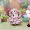 1st Fashion Doll Toy Girl Cute Dolls 10cm Barnutbildning Toy Clothes Mini Accessories Toys For Girls 240305