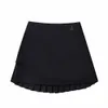 New Women's Golf Short Skirt Tennis Sports Half Skirt Comfortable, Breathable, and Fashionable (Customizable Logo) Free Shipping