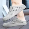 Slippers Mannen Outdoor Strand Stijl Halve Sandalen Cover Teen Antislip Vrouwen Paar Zomer Verhogen Platform Casual Schoenen