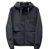 Mens Zip Up Hoodie Coat Long Sleeve Casual Pullover Hooded Sweatshirt Tracksuit Sweat Sportswear Plus Size 240305