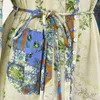 Robes décontractées Arrivée Floral Imprimer À Manches Longues Midi Robe Lâche Bleu Col Roulé De Haute Qualité Style Été Automne Femmes Vêtements